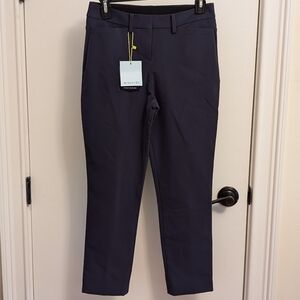Ministry of Supply Navy Blue Slim Pants in Size 0